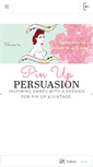 Mobile Screenshot of pinuppersuasion.com